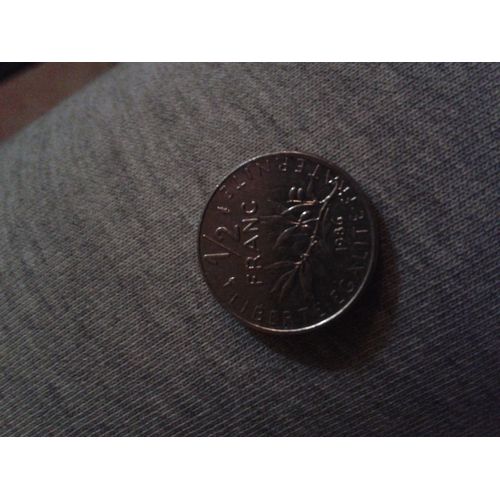 1/2 Franc 1986