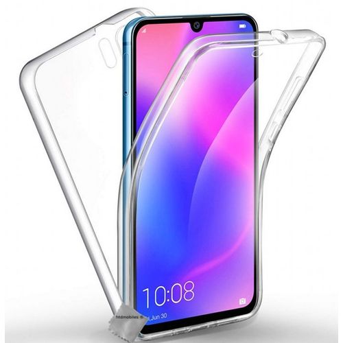 Housse Etui Coque Silicone Gel 360 Integrale Xiaomi Mi 9 + Film Ecran - Transparent