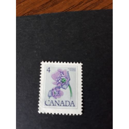 Timbre Canada Fleurs Sauvage 1977 Tp3