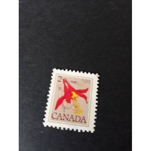 Fleurs Sauvage Timbre Canada 1977