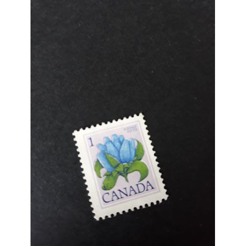 Timbres Fleurs Sauvage Canada 1977 Tp3