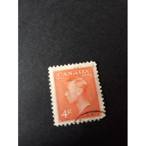 Timbre Canada Roi Georges Vi 6 1949 Tp3
