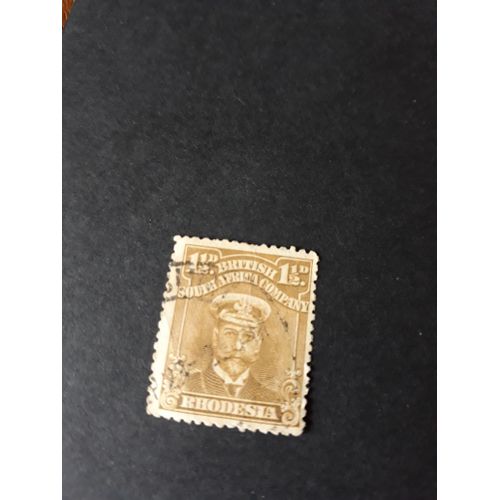 Timbre Rhodesia Rhodesie British Afrique 1919 George V Tp2