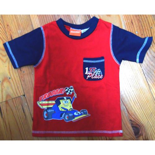 Tee-Shirt Motif Bob LÉponge Taille 3 Ans