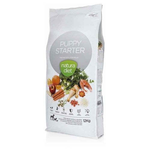 Natura Diet - Croquettes Puppy Starter Poulet Pour Chiot - 12kg