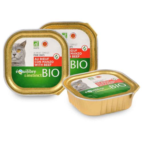 Patee Bio Chat Boeuf 100g