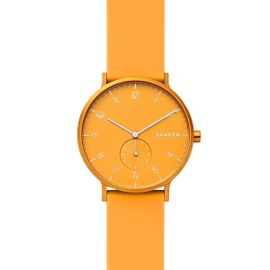 Montre Skagen En Silicone Jaune