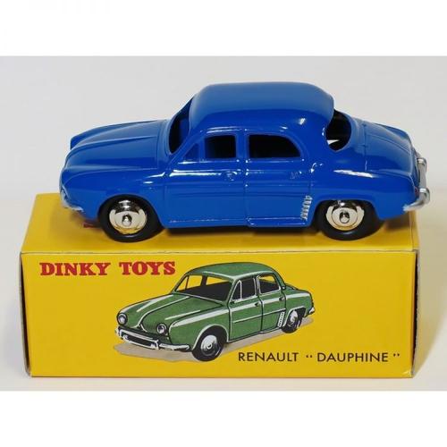 Voiture Miniature 1/43 Renault Dauphine Bleue 