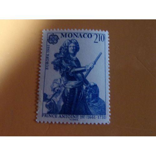 Monaco Europa 1985 Prince Antoine 1er Neuf