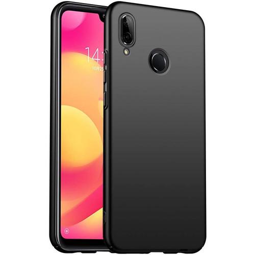 Coque Pour Huawei Y7 2019 /Huawei Y7 Prime 2019,Ultra Mince Anti-Chute Coquille Dure Ultra-Mince De Haute Qualité Résistance Aux Rayures De Surface Etui Pour Téléphone Portable Noir