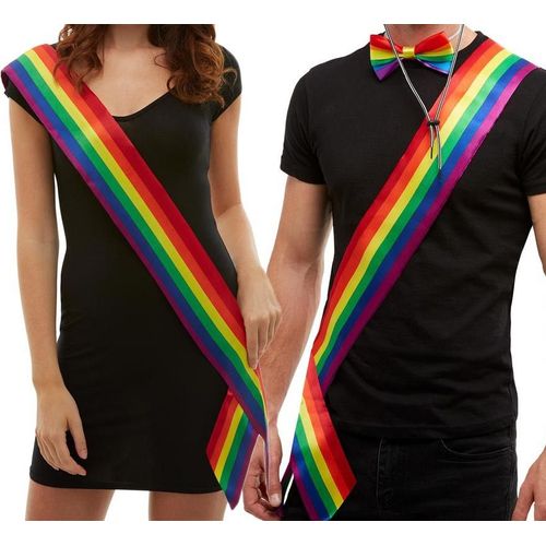 Bande Arc-En-Ciel Gay Pride Day Lgbt (Taille Unique Adulte)