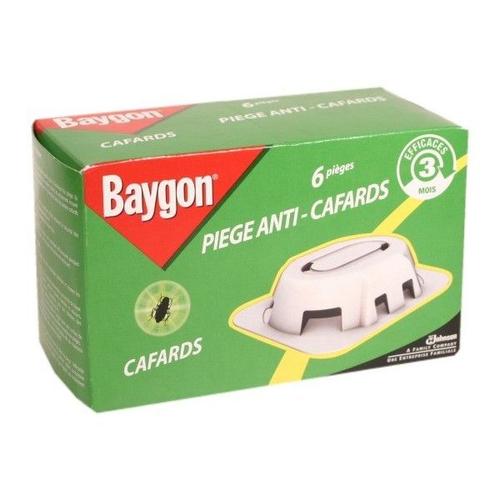 Pièges anti-cafards Baygon - 6 boîtes d'appât