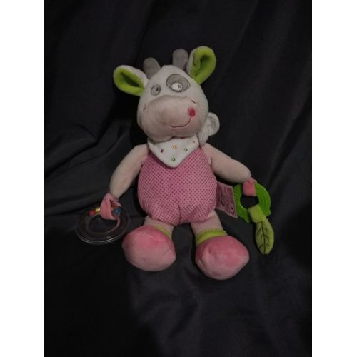 Doudou Vache Rose Eveil Mots D Enfants