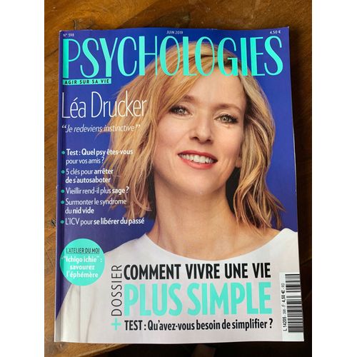Psychologies Magazine 398 Léa Drucker