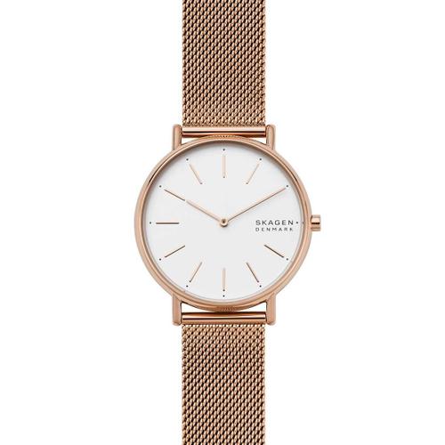 Skagen Montre Ip-Rosé Analogique Femmes Signatur Skw2784