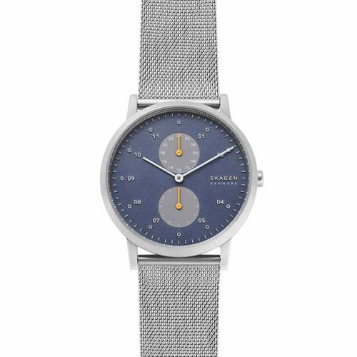 Montre Skagen En Maille Milanaise Grise