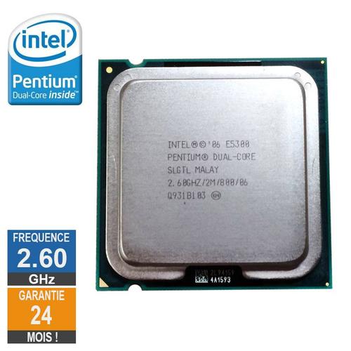 Processeur Intel Pentium D E5300 2.60GHz SLGTL LGA775 2Mo
