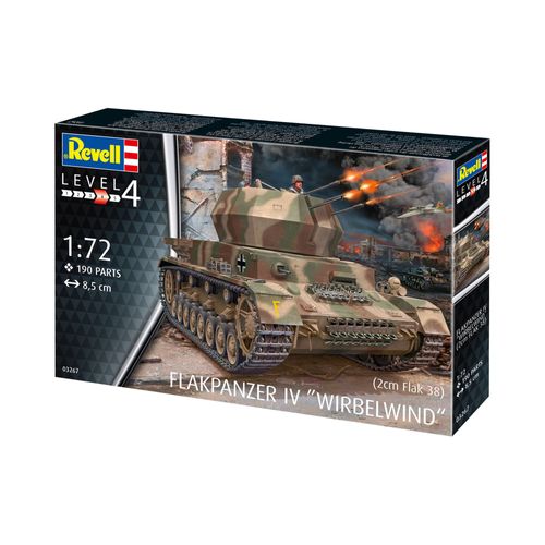 Maquettes  Flakpanzer Iv "Wirbelwind" (2 Cm