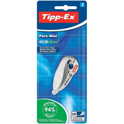 Tipp-Ex Rubans Correcteurs Ecolutions Pure Mini 6 M X 5 Mm - 1 Pièce