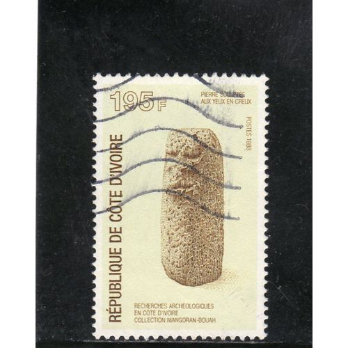 Timbre-Poste De Côte DIvoire (Recherches Archéologiques En Côte DIvoire)