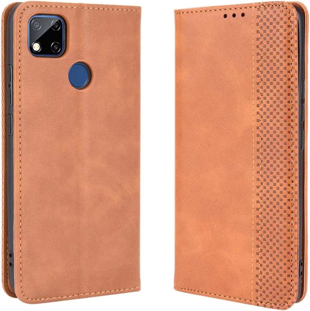 Coque Folio Cuir tui Pour Xiaomi Redmi 9c/Xiaomi Redmi 9c N...