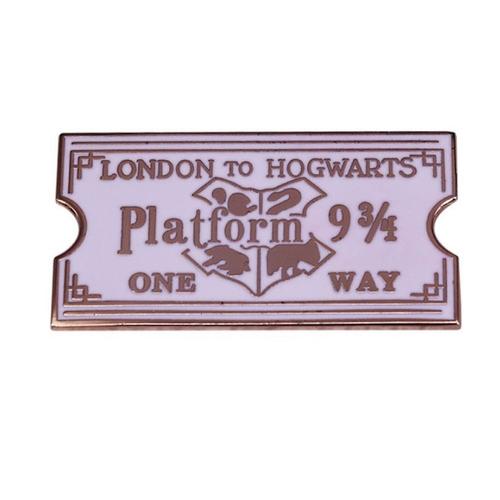 Pin's En Métal Pins - Harry Potter Billet De Train Platform 9 3/4