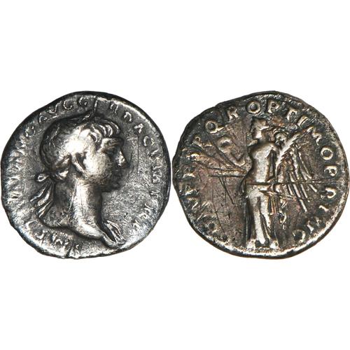 Rome - Denier - Trajan - 107 Ad - Victoire - Cos V - Ric.128 - 19-228