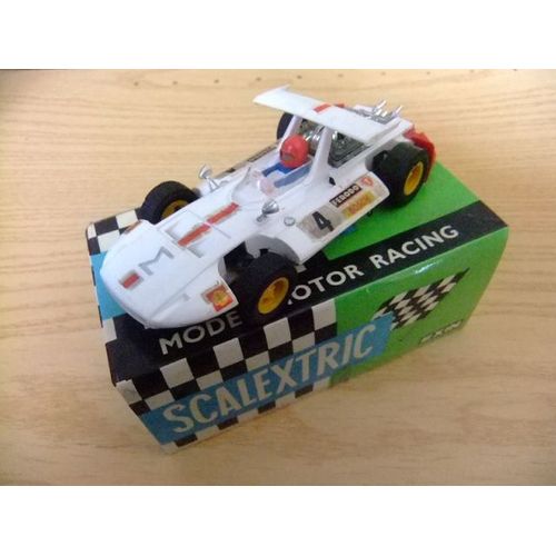 Scalextric Exin Sigma Blanc C 47 En Boite D'origine-Scalextric