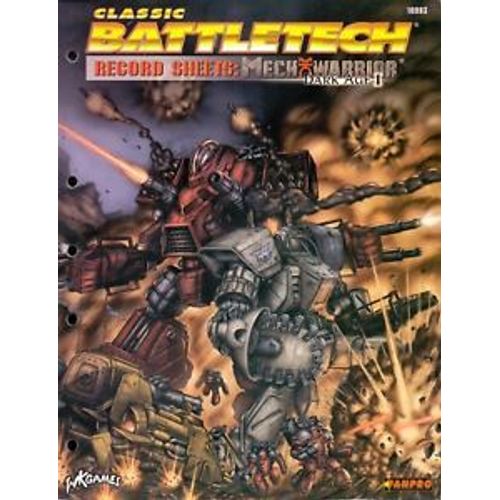 Classic Battle Tech - Record Sheets: Mechwarrior Dark Age I