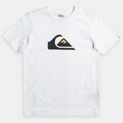 T-Shirt Manches Courtes Logo Basic Blanc