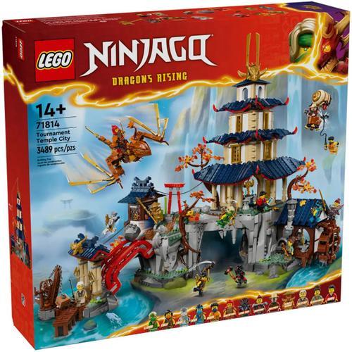 Lego Ninjago - La Ville Au Temple Du Tournoi - 71814