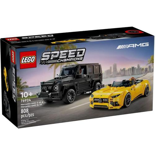 Lego Speed Champions - Mercedes-Amg G 63 Et Mercedes-Amg Sl 63 - 76924