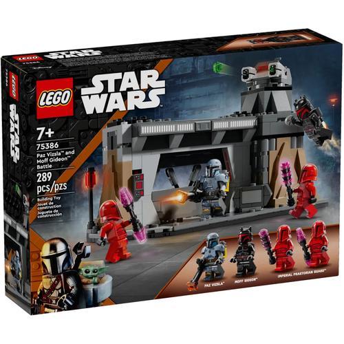 Lego Star Wars - Le Combat De Paz Vizsla Et Moff Gideon - 75386