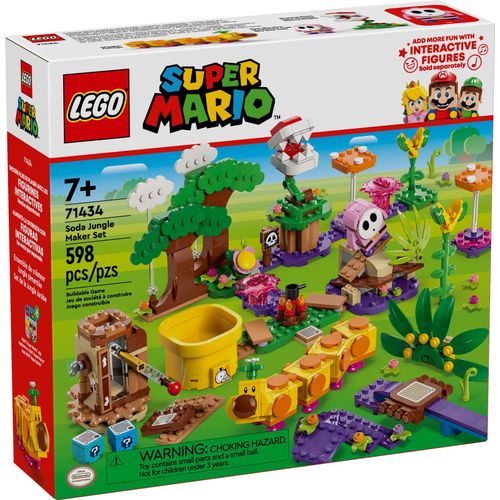 LEGO Super Mario - Set de créateur jungle Cassis - 71434