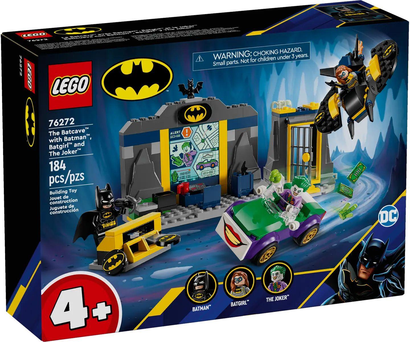 Lego Dc Comics - La Batcave Avec Batman, Batgirl Et Le Joker...