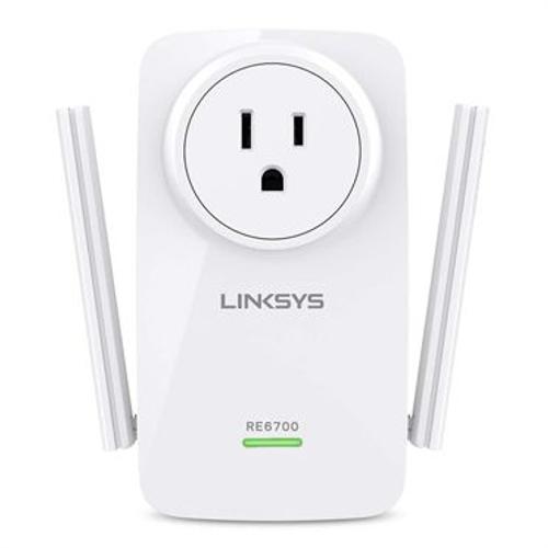 Linksys RE6700 - Extension de portée Wifi - Wi-Fi 5 - 2.4 GHz, 5 GHz
