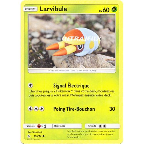 Pokémon - 18/214 - Larvibule - Sl10 - Soleil Et Lune - Alliance Infaillible - Commune