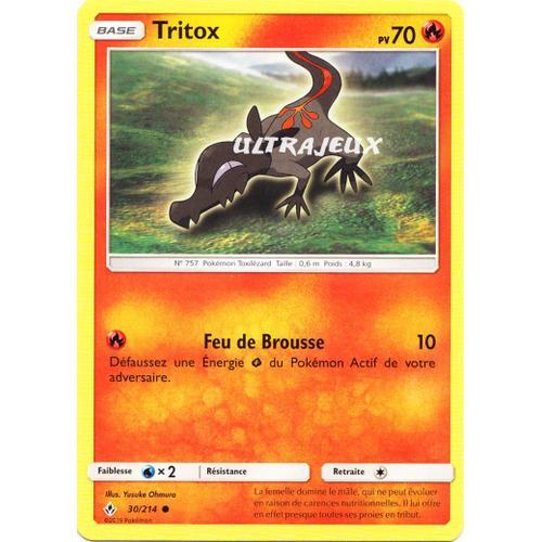 Pokémon - 30/214 - Tritox - Sl10 - Soleil Et Lune - Alliance Infaillible - Commune