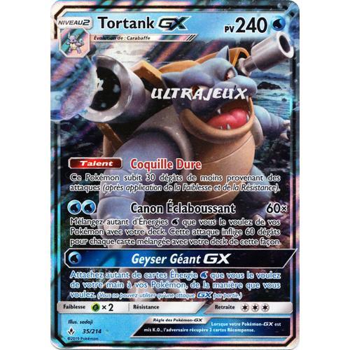 Pokémon - 35/214 - Sl10 - Soleil Et Lune - Alliance Infaillible - Tortank Gx - Ultra Rare