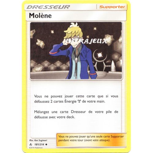 Pokémon - 181/214 - Sl10 - Soleil Et Lune - Alliance Infaillible - Molène - Peu Commune