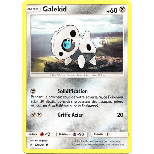 Pokémon - 123-R/214 - Galekid - Reverse