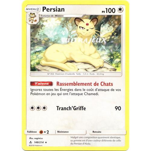 Pokémon - 148-R/214 - Persian - Reverse