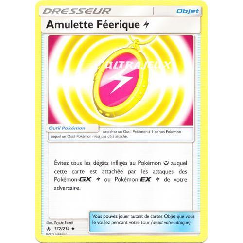 Pokémon - 172-R/214 - Amulette Féerique Electrique - Reverse