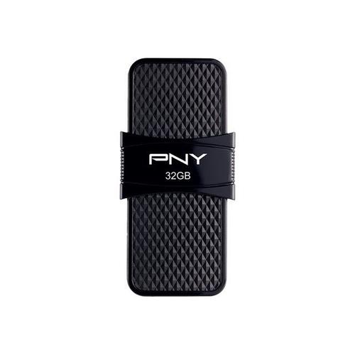 PNY Duo-Link On-the-Go - Clé USB - 32 Go - USB 3.1 / micro USB