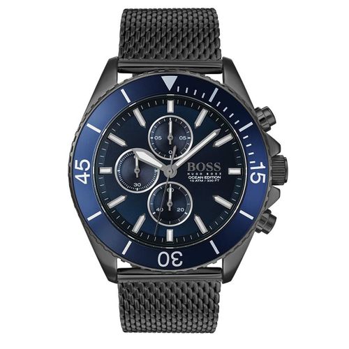 Hugo Boss Montre Gris Chronographe Hommes Ocean Edition 1513702