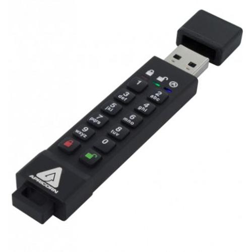 Clé sécurisée Apricorn Aegis 3z - Clé USB - chiffré - 16 Go - USB 3.0 - FIPS 140-2 Level 3