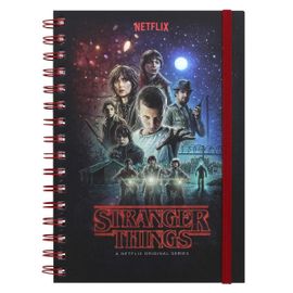 Stranger Things - Cahier À Spirale A5 Wiro One Sheet