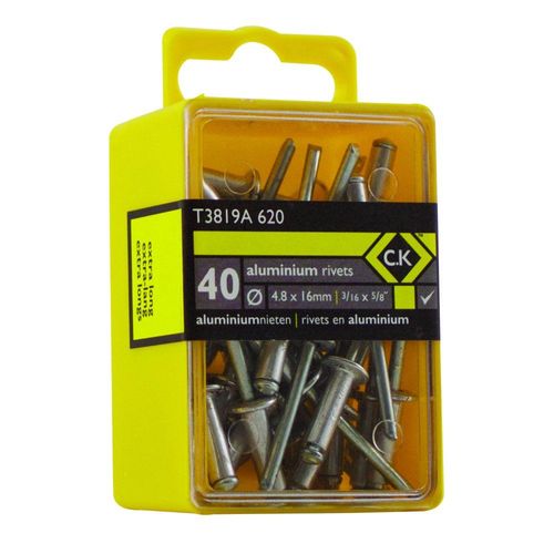 Rivet aveugle N/A C.K. T3819A 620 (Ø x L) 4.8 mm x 16 mm 40 pc(s)