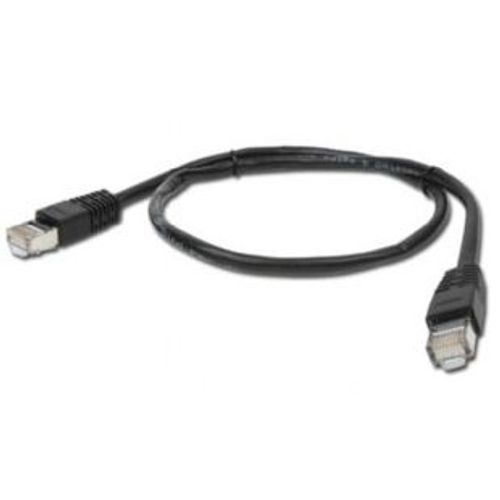 Gembird - Cordon de raccordement - RJ-45 (M) pour RJ-45 (M) - 0.5 m - STP - CAT 6 - moulé, bloqué - noir