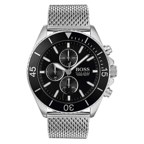 Montre Boss En Maille Milanaise Grise
